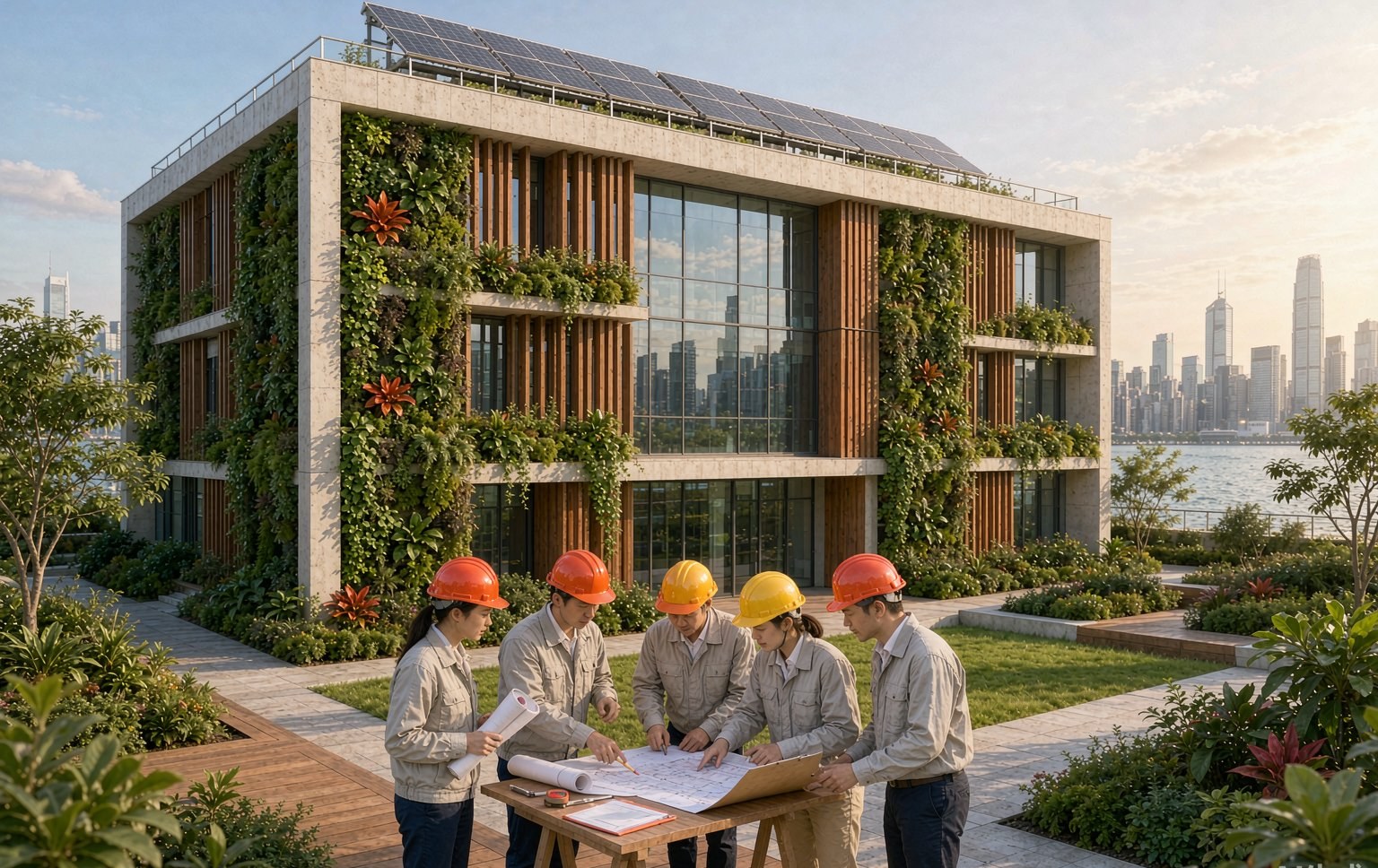 綠色建築設計與環保節能工程